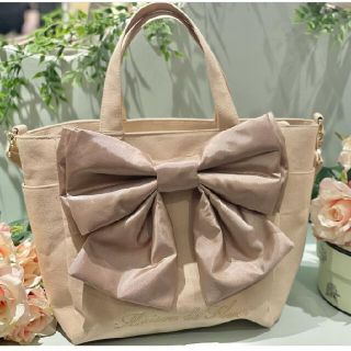 メゾンドフルール(Maison de FLEUR)の【夢路ゆう様ご専用】【ルミネ店舗限定】新品♡ビッグリボン2WAYトート♡(トートバッグ)