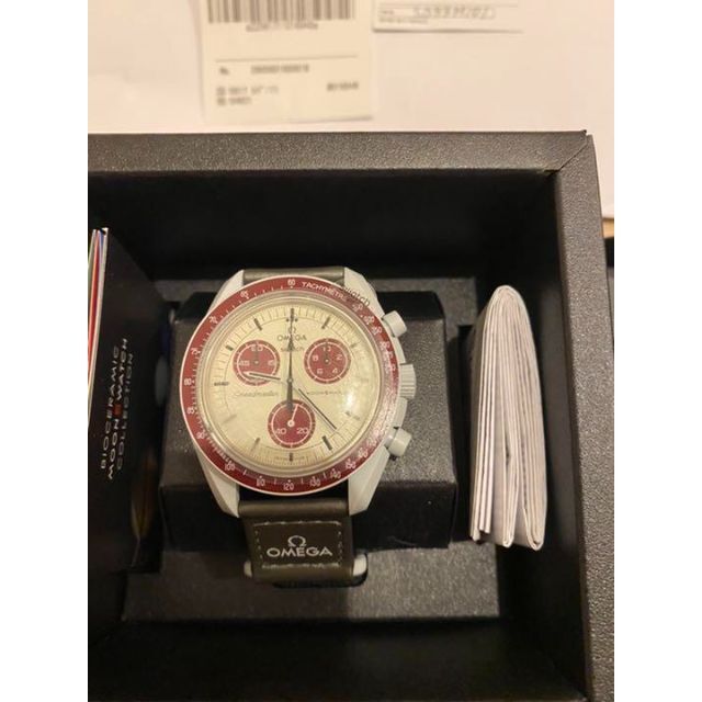 新品未使用】Swatch OMEGAプルート PLUTO 保証書、レシート付き