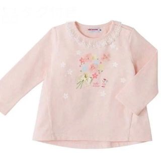 ミキハウス(mikihouse)のミキハウス♡花束うさこTシャツ　カットソー　サイズ80(Tシャツ/カットソー)