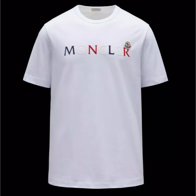 MONCLER(モンクレール)の★最新作★ 22SS MONCLER Tシャツ Ｓ　モンクレール ホワイト 完売 メンズのトップス(Tシャツ/カットソー(半袖/袖なし))の商品写真