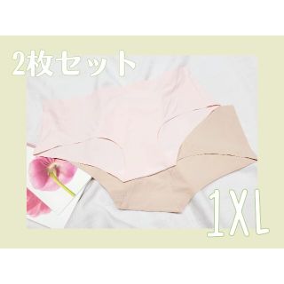 シームレスショーツ　２枚セット　1XL(ショーツ)