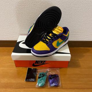 ナイキ(NIKE)の新品未着用 NIKE W DUNK LOW LL COURT PURPLE (スニーカー)