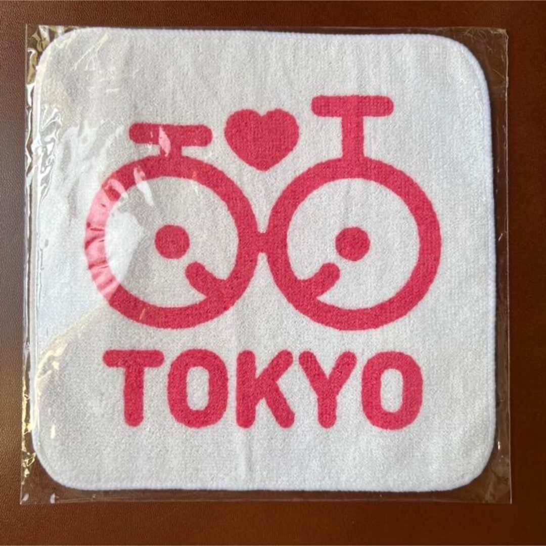 TOKYO 自転車　ミニタオル 2枚 インテリア/住まい/日用品の日用品/生活雑貨/旅行(タオル/バス用品)の商品写真