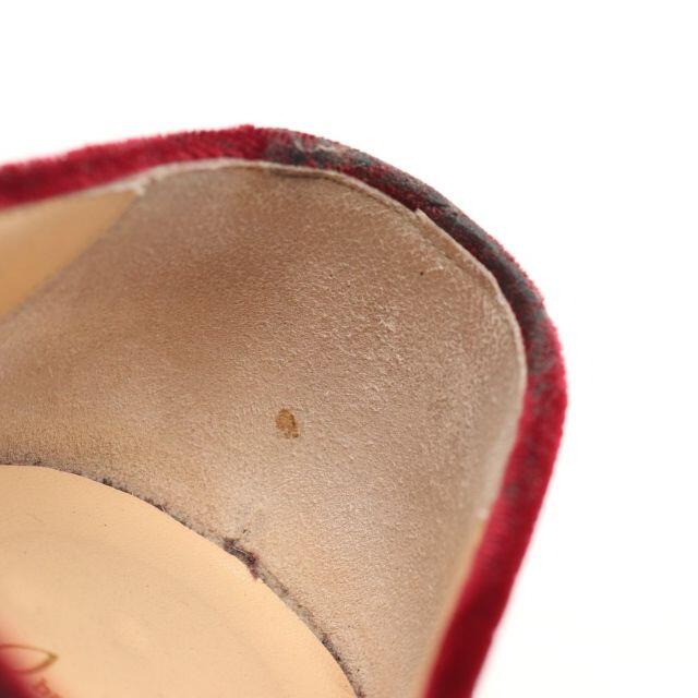 Christian Louboutin(クリスチャンルブタン)のルブタン パンプス キャンバス クレストワッペン スパイクスタッズ レディースの靴/シューズ(ハイヒール/パンプス)の商品写真