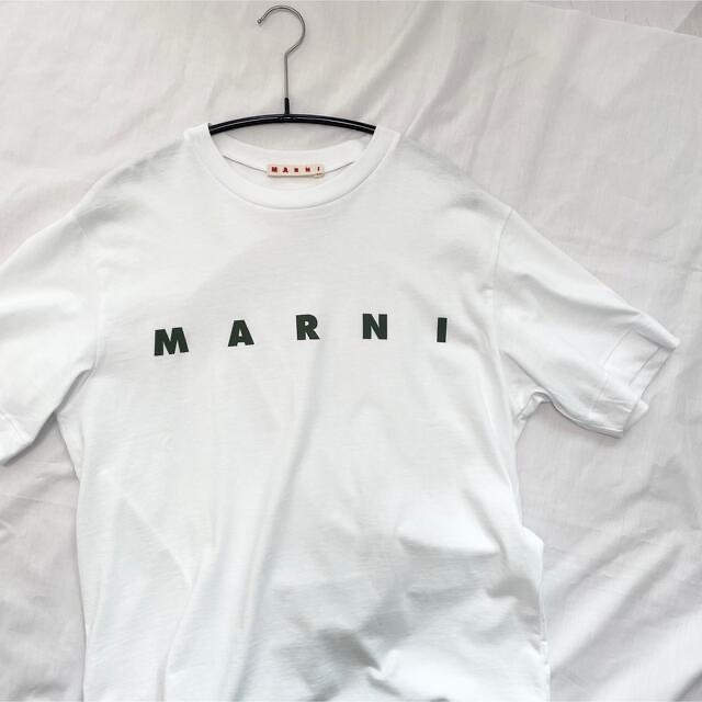 Marni(マルニ)のmarni 大人OKサイズ12 ロゴTシャツ レディースのトップス(Tシャツ(半袖/袖なし))の商品写真