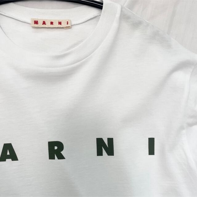 Marni(マルニ)のmarni 大人OKサイズ12 ロゴTシャツ レディースのトップス(Tシャツ(半袖/袖なし))の商品写真