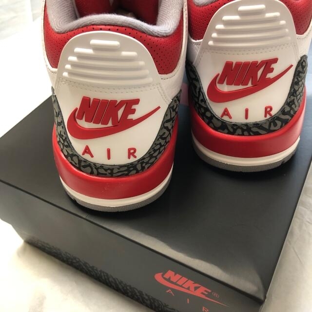 NIKE(ナイキ)のNike Air Jordan 3 OG Fire Red  27.5 メンズの靴/シューズ(スニーカー)の商品写真