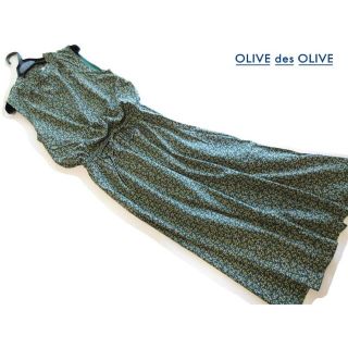 オリーブデオリーブ(OLIVEdesOLIVE)のあき様専用◆新品OLIVEdesOLIVE小花柄ノースリーブワンピース/＋他1点(ロングワンピース/マキシワンピース)