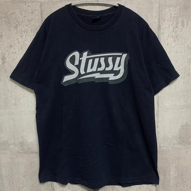 STUSSY(ステューシー)のold stussy オールド 90's 紺タグ メキシコ製 tシャツ メンズのトップス(Tシャツ/カットソー(半袖/袖なし))の商品写真