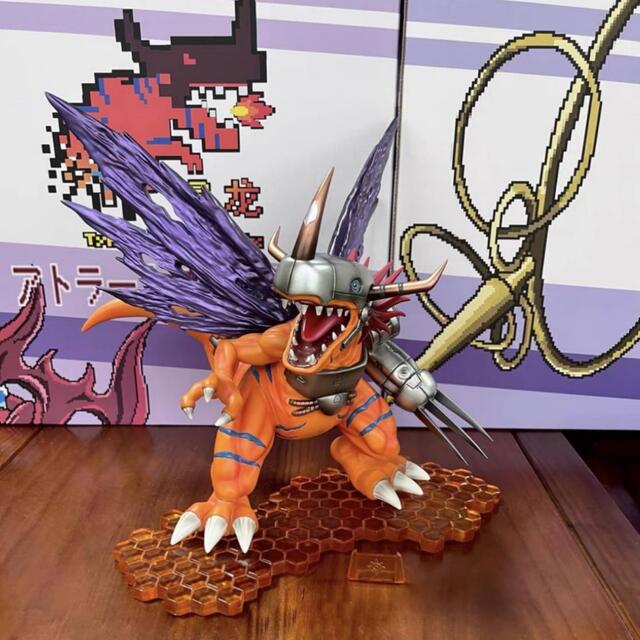 デジモンアドベンチャー フィギュア メタルグレイモン 塗装済み 完成品