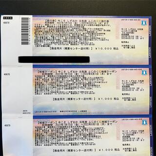 【即日発送】ふじのくに旅行券 12,000円分(宿泊券)