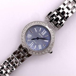 SEIKO - 【極美品・OH済み】セイコー エクセリーヌ EXCELINE ダイヤ