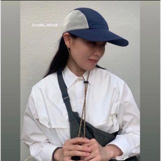 カシラ(CA4LA)の【新品タグ付き】柴田ひかり×CA4LA LONG BILL CAP(キャップ)