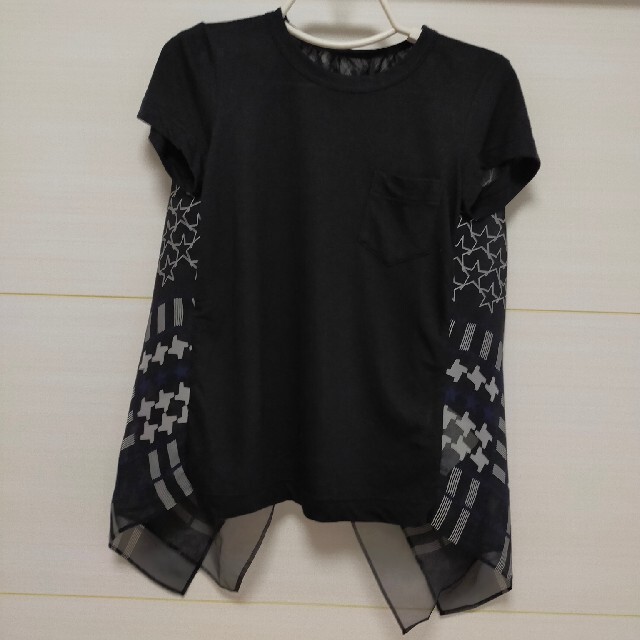 sacai サカイ バックシースルー Tシャツ | フリマアプリ ラクマ