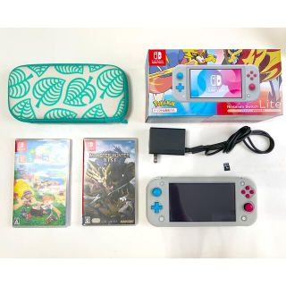 ニンテンドースイッチ(Nintendo Switch)のNintendo Switch Lite ザシアン・ザマゼンタ(家庭用ゲーム機本体)