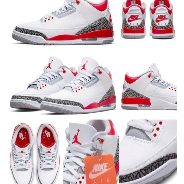 Nike Air Jordan 3 OG "Fire Red"