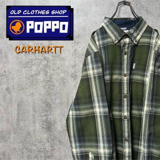 カーハート(carhartt)の【はるき様専用】カーハート☆ロゴタグ入りポケットワークチェックシャツ(シャツ)