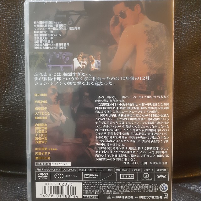 さらば愛しのやくざ　DVD　未開封