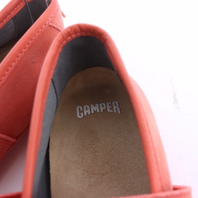 CAMPER(カンペール)のカンペール パンプス フラットシューズ スエード 37 23.5cm ピンク レディースの靴/シューズ(ハイヒール/パンプス)の商品写真