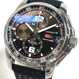 ショパール(Chopard)のショパール Chopard デイト クロノグラフ 16/8459 ミッレミリア グランツーリスモXL 自動巻き 腕時計 SS シルバー(腕時計(アナログ))