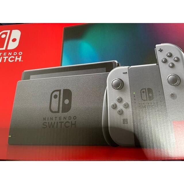 【楽天最安値に挑戦】 Nintendo Switch - 期間限定】nintendo switch 本体 グレー　美品　即購入可 家庭用ゲーム機本体