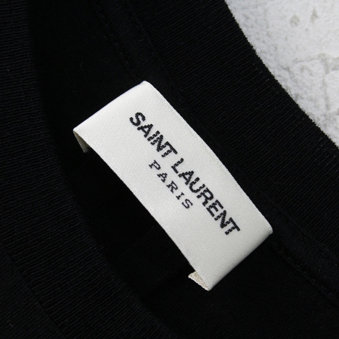 サンローラン　Saint Laurent Tシャツ メンズXL ブラック 美品