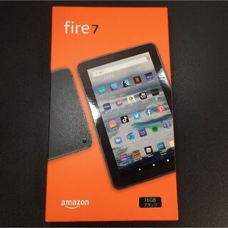Fire 7 タブレット 16GB ブラック 第12世代 2022年発売(タブレット)
