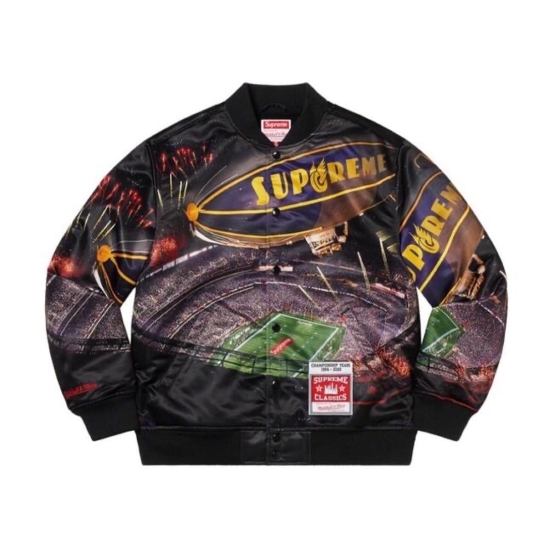 Supreme Mitchell & Ness Varsity Jacket