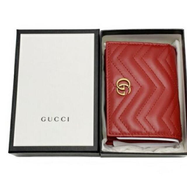 GUCCI - グッチ GUCCI 財布/コンパクトウォレット/GGマーモント GUCCI - グッチ GUCCI 財布/コンパクトウォレット/GGマーモント