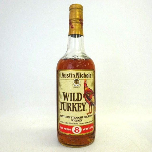 卸し売り購入 未開封 WILD ワイルド 正規認証品!新規格 TURKEY 古酒 8