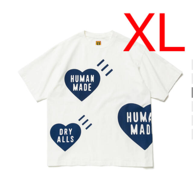 humanmade ヒューマンメイド)白tシャツ ハート