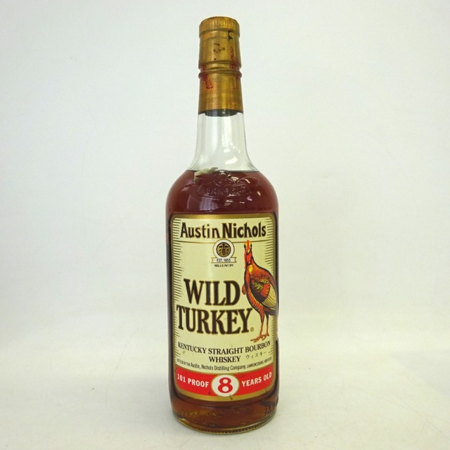 未開封☆Wild Turkey【ワイルドターキー】 8年 旧 101PROOF表記 未開封☆Wild Turkey【ワイルドターキー】 8年 旧 101PROOF表記