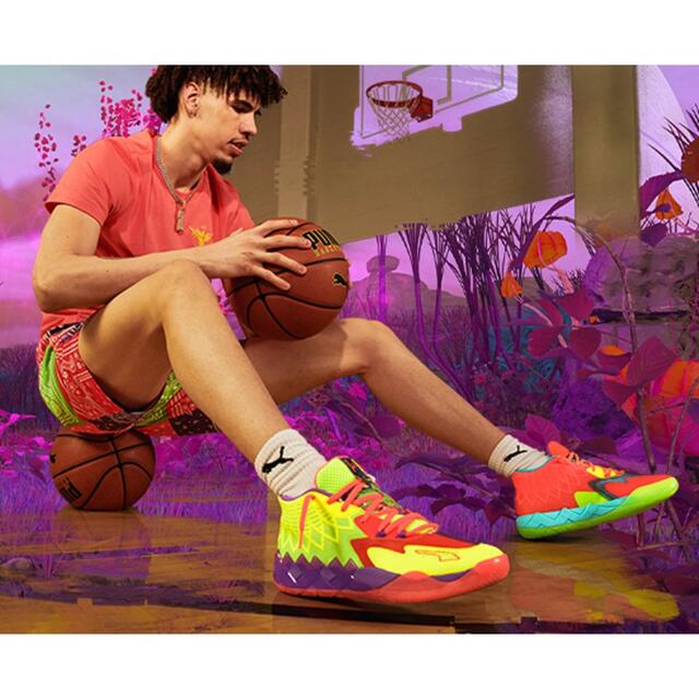 PUMA - PUMA プーマ MB.01 ラメロボール バッシュ バスケットボール