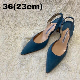 マノロブラニク バックストラップパンプス 36 eldom.fr
