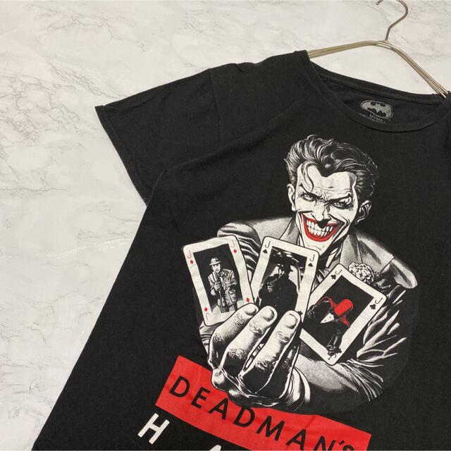 Tシャツ　バットマン　ジョーカー　激レア　　デカロゴ　ピエロ　黒　joker