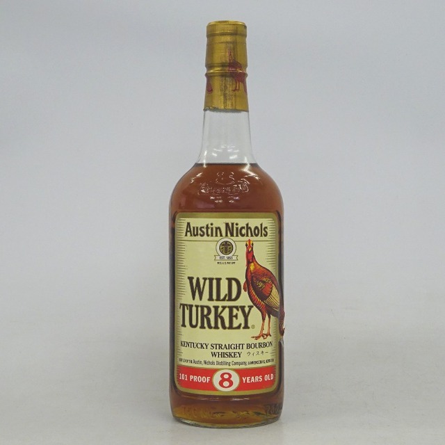 ウイスキー未開封☆Wild Turkey【ワイルドターキー】 8年 旧 101PROOF ...