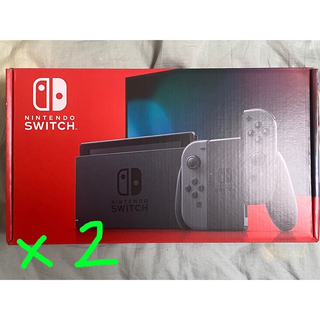 超安い】 Nintendo Switch - Switch グレー 新品未使用 二台 家庭用 ...