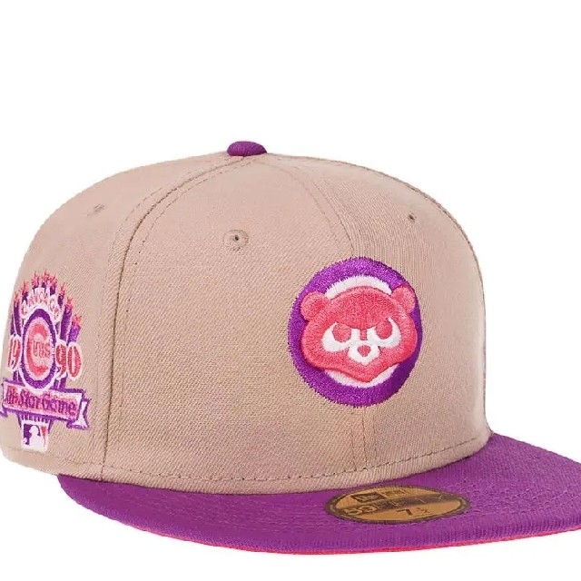 海外限定カスタムキャップ　NEWERA  59forty 71/8シカゴカブス