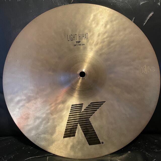 K zildjian LIGHT HIHAT 14インチ 1008/1234g 楽器のドラム(シンバル)の商品写真