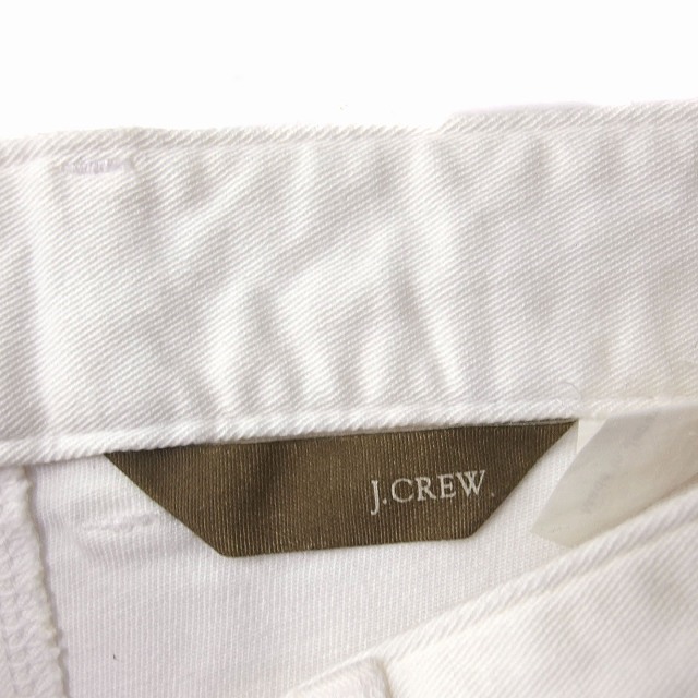 J.Crew(ジェイクルー)のジェイクルー J.CREW ストレッチ パンツ ストレート 無地 シンプル 白 レディースのパンツ(その他)の商品写真