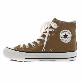 コンバース(CONVERSE)のコンバース オールスターハイカットスニーカー 25.5cm 茶(スニーカー)