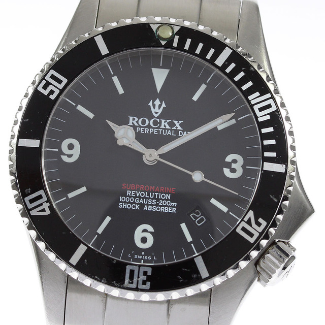 休日限定 【R.X.W】RXW ROCKX メンズ_687014【ev20】 自動巻き サブプロマリーン 腕時計(アナログ)