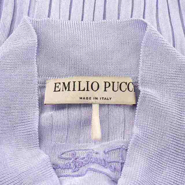 EMILIO PUCCI - エミリオプッチ EMILIO PUCCI カーディガン リブ 長袖