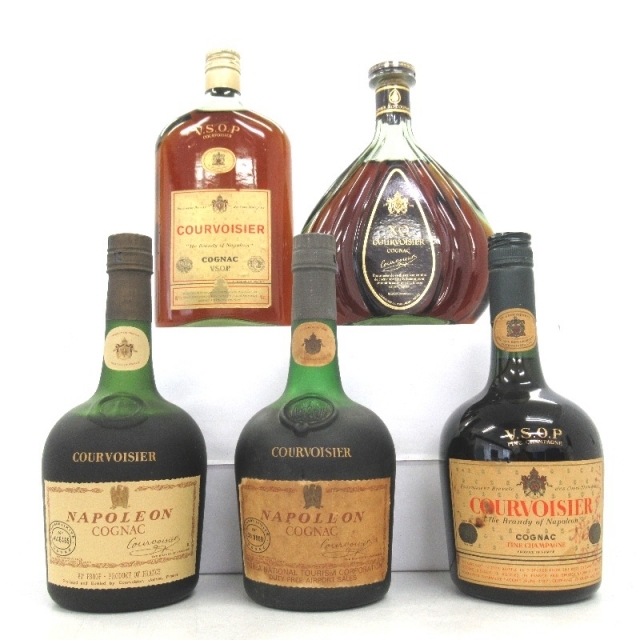 courvoisier napoleon 5本セット 未開封-