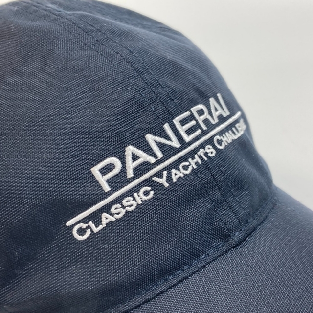 PANERAI(パネライ)のパネライ PANERAI ロゴ ノベルティ 非売品 ベースボールキャップ キャップ コットン ネイビー メンズの帽子(キャップ)の商品写真