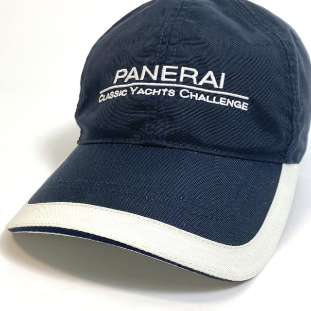 PANERAI(パネライ)のパネライ PANERAI ロゴ ノベルティ 非売品 ベースボールキャップ キャップ コットン ネイビー メンズの帽子(キャップ)の商品写真