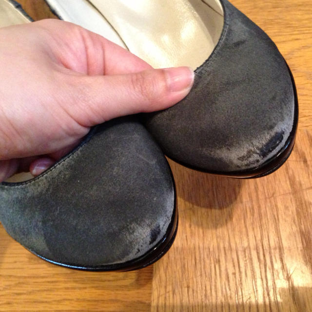 本革ヴィンテージ風シンプルクールヒール レディースの靴/シューズ(ハイヒール/パンプス)の商品写真