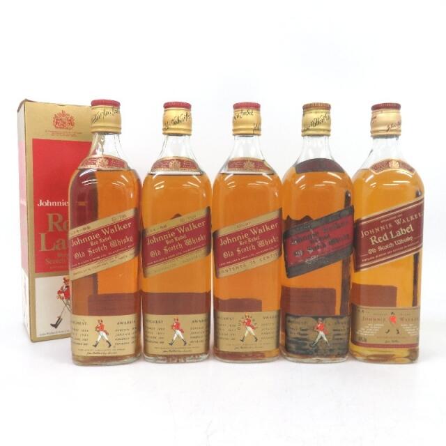 女性に人気! 未開封★Johnny Walker【ジョニーウォーカー】 レッドラベル 5本セット 700/750/760ml 箱付【中古】 ウイスキー 女性に人気! 未開封★Johnny Walker【ジョニーウォーカー】 レッドラベル 5本セット 700/750/760ml 箱付【中古】 ウイスキー