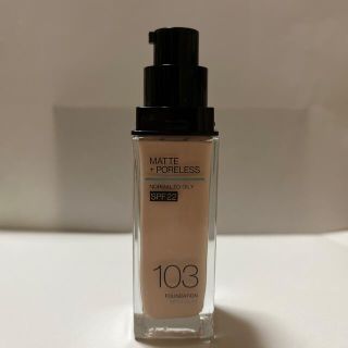 メイベリン(MAYBELLINE)のメイベリン　フィットミーリキッドファンデーション　103番(ファンデーション)