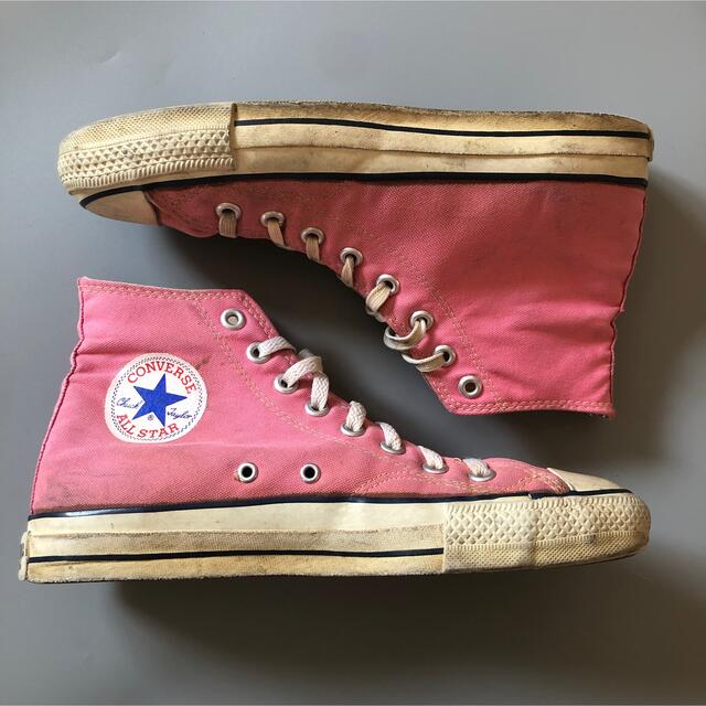 80’s USA製 CONVERSE ALLSTAR Pink 7 1/2 2